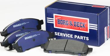 Borg & Beck BBP2627 - Kit pastiglie freno, Freno a disco autozon.pro