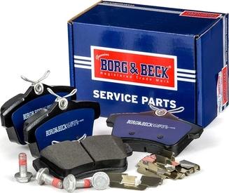 Borg & Beck BBP2095 - Kit pastiglie freno, Freno a disco autozon.pro