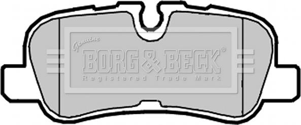 Borg & Beck BBP2091 - Kit pastiglie freno, Freno a disco autozon.pro