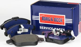 Borg & Beck BBP2049 - Kit pastiglie freno, Freno a disco autozon.pro