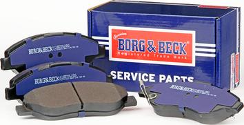 Borg & Beck BBP2042 - Kit pastiglie freno, Freno a disco autozon.pro