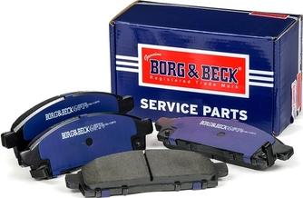 Borg & Beck BBP2054 - Kit pastiglie freno, Freno a disco autozon.pro