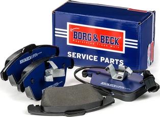 Borg & Beck BBP2052 - Kit pastiglie freno, Freno a disco autozon.pro