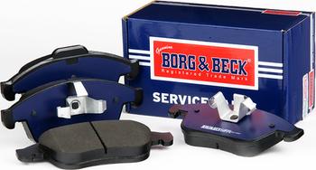 Borg & Beck BBP2057 - Kit pastiglie freno, Freno a disco autozon.pro