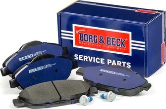 Borg & Beck BBP2065 - Kit pastiglie freno, Freno a disco autozon.pro