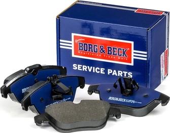 Borg & Beck BBP2062 - Kit pastiglie freno, Freno a disco autozon.pro