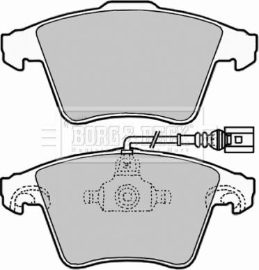 ATE 607191 - Kit pastiglie freno, Freno a disco autozon.pro