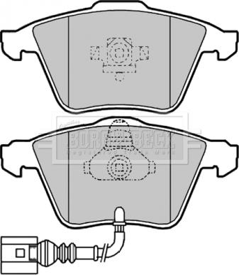 Akebono AN-4440WK - Kit pastiglie freno, Freno a disco autozon.pro