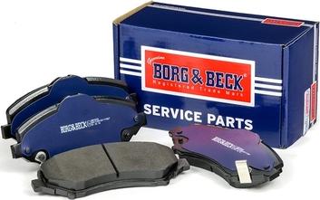 Borg & Beck BBP2089 - Kit pastiglie freno, Freno a disco autozon.pro