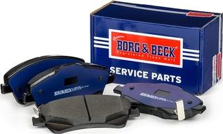 Borg & Beck BBP2080 - Kit pastiglie freno, Freno a disco autozon.pro