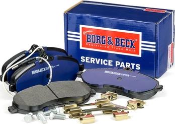 Borg & Beck BBP2030 - Kit pastiglie freno, Freno a disco autozon.pro