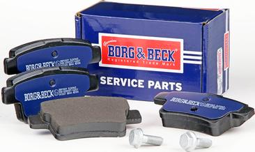 Borg & Beck BBP2029 - Kit pastiglie freno, Freno a disco autozon.pro