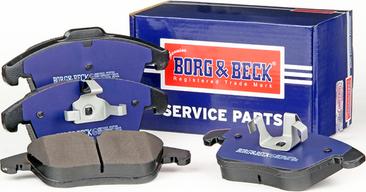 Borg & Beck BBP2023 - Kit pastiglie freno, Freno a disco autozon.pro