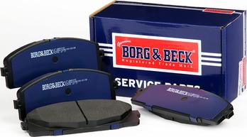 Borg & Beck BBP2197 - Kit pastiglie freno, Freno a disco autozon.pro