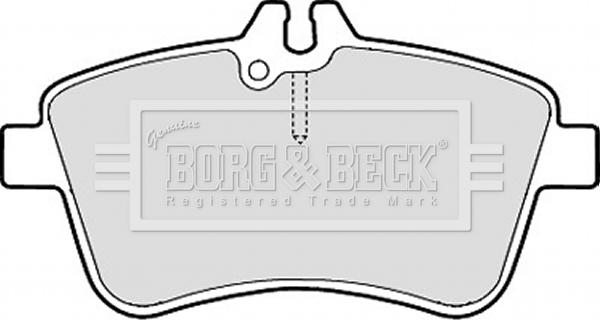 Borg & Beck BBP2145 - Kit pastiglie freno, Freno a disco autozon.pro