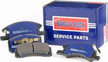 Borg & Beck BBP2141 - Kit pastiglie freno, Freno a disco autozon.pro