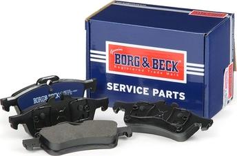 Borg & Beck BBP2142 - Kit pastiglie freno, Freno a disco autozon.pro