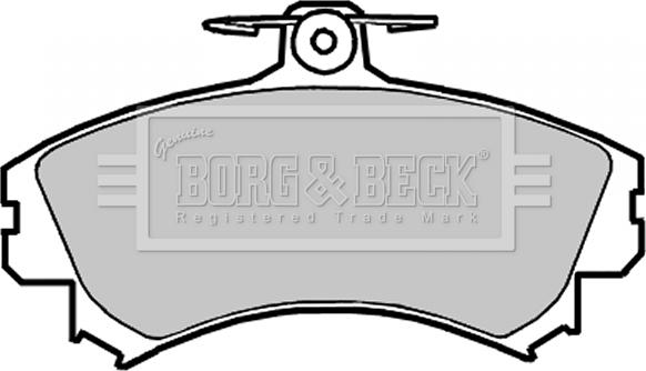 Borg & Beck BBP2151 - Kit pastiglie freno, Freno a disco autozon.pro