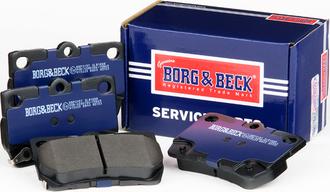 Borg & Beck BBP2157 - Kit pastiglie freno, Freno a disco autozon.pro