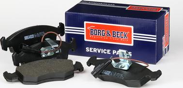 Borg & Beck BBP2162 - Kit pastiglie freno, Freno a disco autozon.pro