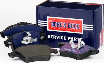 Borg & Beck BBP2108 - Kit pastiglie freno, Freno a disco autozon.pro