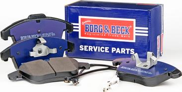 Borg & Beck BBP2184 - Kit pastiglie freno, Freno a disco autozon.pro