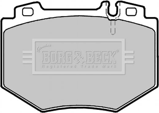 Borg & Beck BBP2137 - Kit pastiglie freno, Freno a disco autozon.pro