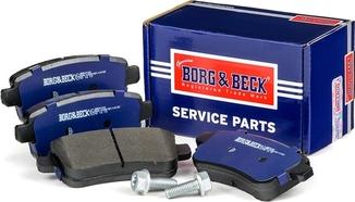 Borg & Beck BBP2124 - Kit pastiglie freno, Freno a disco autozon.pro