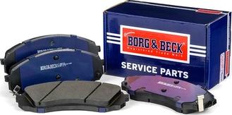 Borg & Beck BBP2126 - Kit pastiglie freno, Freno a disco autozon.pro