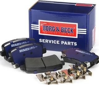 Borg & Beck BBP2120 - Kit pastiglie freno, Freno a disco autozon.pro