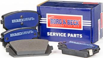 Borg & Beck BBP2179 - Kit pastiglie freno, Freno a disco autozon.pro