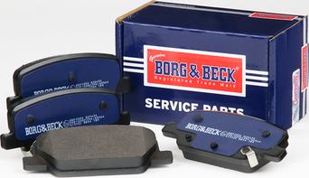 Borg & Beck BBP2854 - Kit pastiglie freno, Freno a disco autozon.pro