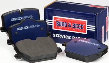 Borg & Beck BBP2856 - Kit pastiglie freno, Freno a disco autozon.pro