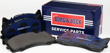 Borg & Beck BBP2857 - Kit pastiglie freno, Freno a disco autozon.pro