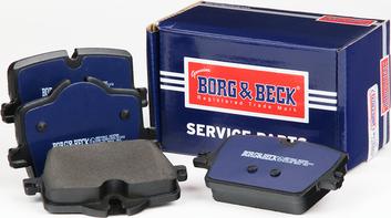 Borg & Beck BBP2862 - Kit pastiglie freno, Freno a disco autozon.pro