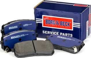 Borg & Beck BBP2804 - Kit pastiglie freno, Freno a disco autozon.pro