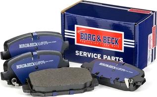 Borg & Beck BBP2805 - Kit pastiglie freno, Freno a disco autozon.pro