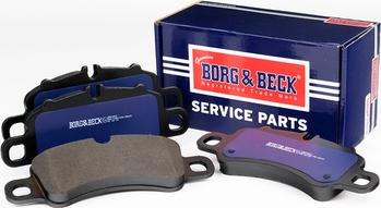 Borg & Beck BBP2803 - Kit pastiglie freno, Freno a disco autozon.pro