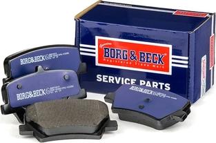 Borg & Beck BBP2819 - Kit pastiglie freno, Freno a disco autozon.pro