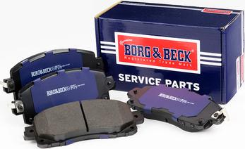 Borg & Beck BBP2817 - Kit pastiglie freno, Freno a disco autozon.pro