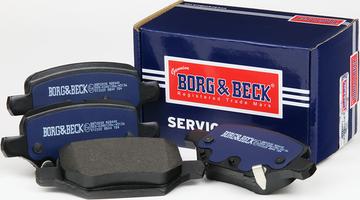 Borg & Beck BBP2838 - Kit pastiglie freno, Freno a disco autozon.pro