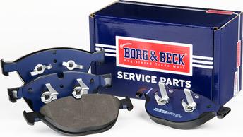 Borg & Beck BBP2828 - Kit pastiglie freno, Freno a disco autozon.pro