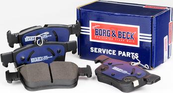 Borg & Beck BBP2823 - Kit pastiglie freno, Freno a disco autozon.pro