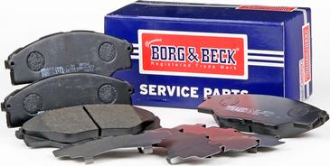 Borg & Beck BBP2348 - Kit pastiglie freno, Freno a disco autozon.pro