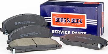 Borg & Beck BBP2342 - Kit pastiglie freno, Freno a disco autozon.pro