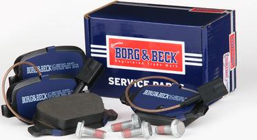 Borg & Beck BBP2309 - Kit pastiglie freno, Freno a disco autozon.pro