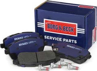 Borg & Beck BBP2304 - Kit pastiglie freno, Freno a disco autozon.pro