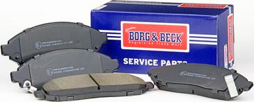 Borg & Beck BBP2389 - Kit pastiglie freno, Freno a disco autozon.pro