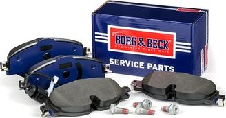 Borg & Beck BBP2381 - Kit pastiglie freno, Freno a disco autozon.pro