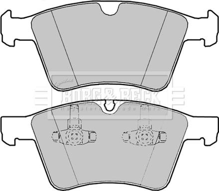 Borg & Beck BBP2387 - Kit pastiglie freno, Freno a disco autozon.pro